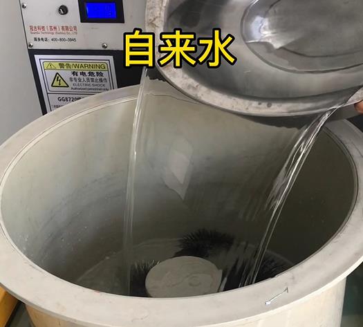 衢江不锈钢箍抛光用水